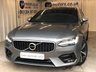 USED 2018 18 VOLVO V90 2.0 D4 R-DESIGN 5d 188 BHP 2 KEYS+FSH+1 FORMER KEEPER+HALF LEATHER HEATED SEATS+NAVIGATION+CRUISE+AIR CON+PARKING SENSORS+ALLOYS+PRIVACY GLASS+MEDIA+USB+AUX+DAB