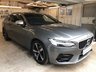 USED 2018 18 VOLVO V90 2.0 D4 R-DESIGN 5d 188 BHP 2 KEYS+FSH+1 FORMER KEEPER+HALF LEATHER HEATED SEATS+NAVIGATION+CRUISE+AIR CON+PARKING SENSORS+ALLOYS+PRIVACY GLASS+MEDIA+USB+AUX+DAB