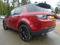 USED 2017 17 LAND ROVER DISCOVERY SPORT 2.0 TD4 HSE BLACK 5d 180 BHP Black Pack , Glass Pan Roof