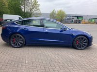 USED 2019 69 TESLA Model 3 0.0 PERFORMANCE AWD 4d 483 BHP 