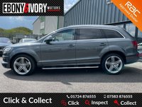 USED 2014 14 AUDI Q7 3.0 TDI QUATTRO S LINE PLUS 5d 245 BHP AUDI SERVICE HISTORY!