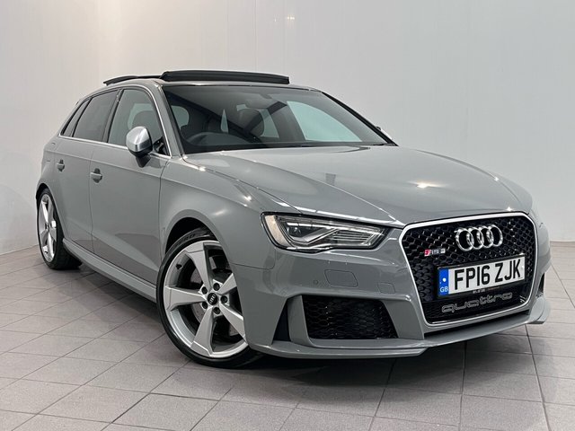 2016 16 Audi A3 2.5 RS3 SPORTBACK QUATTRO NAV 5d 362 BHP