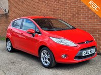 USED 2012 12 FORD FIESTA 1.2 ZETEC 5d 81 BHP 