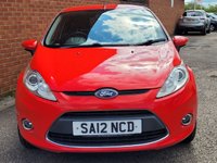 USED 2012 12 FORD FIESTA 1.2 ZETEC 5d 81 BHP 