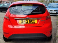 USED 2012 12 FORD FIESTA 1.2 ZETEC 5d 81 BHP 