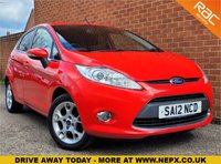 USED 2012 12 FORD FIESTA 1.2 ZETEC 5d 81 BHP 