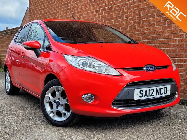 2012 12 Ford Fiesta 1.2 ZETEC 5d 81 BHP