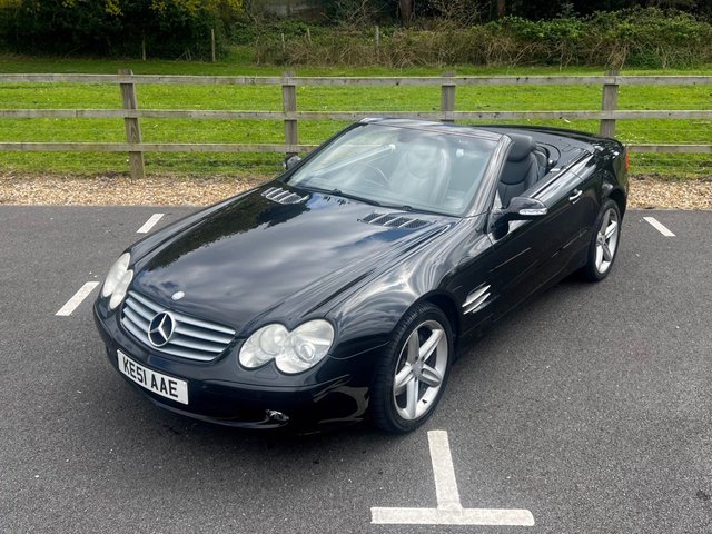 2003 51 Mercedes-Benz SL 500 5.0 V8 306 BHP // 2d convertible // px swap