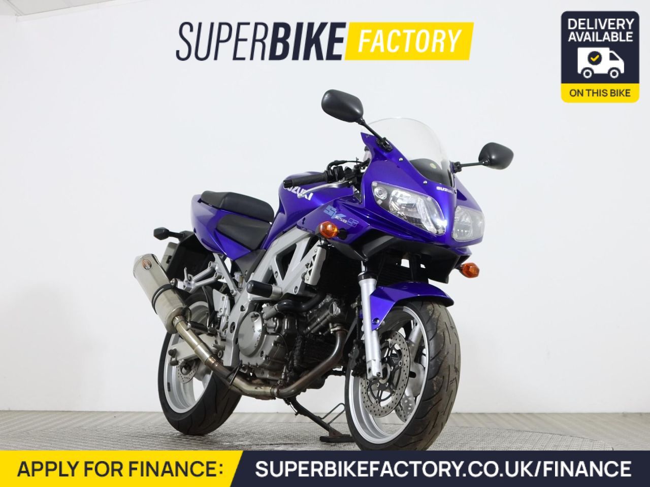 2004 SUZUKI SV650S BLUE with 12956 miles Used Motorbikes Dealer