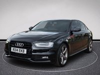 USED 2014 14 AUDI A4 2.0 TDI QUATTRO BLACK EDITION S/S 4d 174 BHP RO14EKB AUDI A4 2.0 TDI QUATTRO BLACK EDITION S/S 4d 174 BHP
