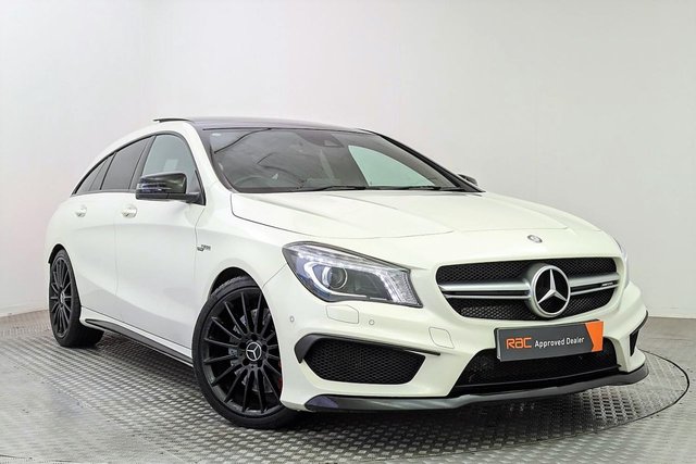2015 65 MERCEDES-BENZ CLA 2.0 CLA45 AMG 4MATIC 5d 355 BHP 
