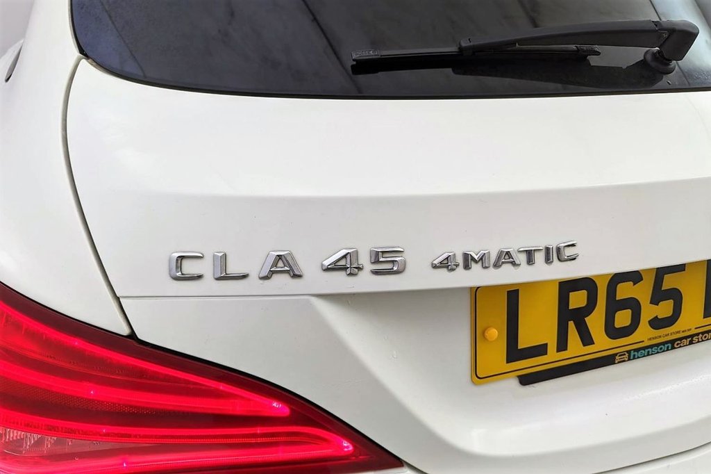USED 2015 65 MERCEDES-BENZ CLA 2.0 CLA45 AMG 4MATIC 5d 355 BHP 
