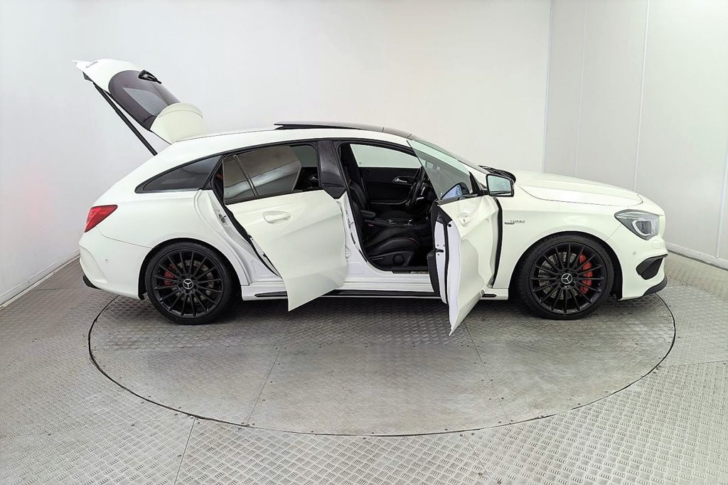 USED 2015 65 MERCEDES-BENZ CLA 2.0 CLA45 AMG 4MATIC 5d 355 BHP 