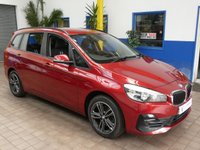 USED 2019 19 BMW 2 SERIES 1.5 218I SPORT GRAN TOURER 5d 139 BHP 7 SEAT SAT NAV PART LEATHER INTERIOR PARKING SENSORS 1 OWNER 6 MONTHS GOLD WARRANTY