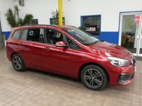 USED 2019 19 BMW 2 SERIES 1.5 218I SPORT GRAN TOURER 5d 139 BHP 7 SEAT SAT NAV PART LEATHER INTERIOR PARKING SENSORS 1 OWNER 6 MONTHS GOLD WARRANTY