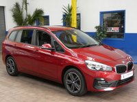 USED 2019 19 BMW 2 SERIES 1.5 218I SPORT GRAN TOURER 5d 139 BHP 7 SEAT SAT NAV PART LEATHER INTERIOR PARKING SENSORS 1 OWNER 6 MONTHS GOLD WARRANTY