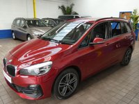 USED 2019 19 BMW 2 SERIES 1.5 218I SPORT GRAN TOURER 5d 139 BHP 7 SEAT SAT NAV PART LEATHER INTERIOR PARKING SENSORS 1 OWNER 6 MONTHS GOLD WARRANTY