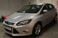 USED 2014 14 FORD FOCUS 1.6 ZETEC NAVIGATOR TDCI 5d 113 BHP ONLY &pound;20 ROAD TAX, VERY ECONOMICAL GIVING UP TO 67.30 MILES PER GALLON