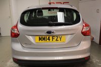 USED 2014 14 FORD FOCUS 1.6 ZETEC NAVIGATOR TDCI 5d 113 BHP ONLY &pound;20 ROAD TAX, VERY ECONOMICAL GIVING UP TO 67.30 MILES PER GALLON