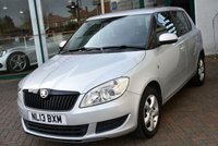 USED 2013 13 SKODA FABIA 1.2 SE 5 DOOR 70 BHP Full Service History - 10 Records