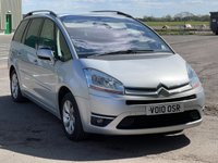 USED 2010 10 CITROEN C4 GRAND PICASSO 1.6 EXCLUSIVE HDI EGS 5d 107 BHP 