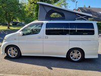 USED 2004 04 NISSAN ELGRAND Highway Star THIS IS A VERY RARE  NISSAN E51. CAMPERVAN IN PEARL WHITE . THE BRAND NEW INTERIOR IS STUNNING AND COLOUR CODED TO THE VEHICLE. MUST BE SEEN. COME ON LIVE THE DREAM.