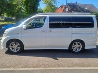 USED 2004 04 NISSAN ELGRAND Highway Star THIS IS A VERY RARE  NISSAN E51. CAMPERVAN IN PEARL WHITE . THE BRAND NEW INTERIOR IS STUNNING AND COLOUR CODED TO THE VEHICLE. MUST BE SEEN. COME ON LIVE THE DREAM.