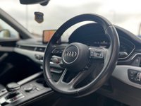 USED 2018 18 AUDI A4 2.0 TFSI SPORT MHEV 4d AUTO 188 BHP HUGE SPEC + 1 OWNER FROM NEW + FULL AUDI SERVICE HISTORY + CRUISE CONTROL + HEATED LEATHER SEATS + SAT NAV + 2 KEYS + ULEZ COMPLIANT + EURO 6
