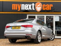 USED 2018 18 AUDI A4 2.0 TFSI SPORT MHEV 4d AUTO 188 BHP HUGE SPEC + 1 OWNER FROM NEW + FULL AUDI SERVICE HISTORY + CRUISE CONTROL + HEATED LEATHER SEATS + SAT NAV + 2 KEYS + ULEZ COMPLIANT + EURO 6