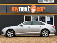 USED 2018 18 AUDI A4 2.0 TFSI SPORT MHEV 4d AUTO 188 BHP HUGE SPEC + 1 OWNER FROM NEW + FULL AUDI SERVICE HISTORY + CRUISE CONTROL + HEATED LEATHER SEATS + SAT NAV + 2 KEYS + ULEZ COMPLIANT + EURO 6