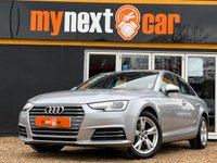 USED 2018 18 AUDI A4 2.0 TFSI SPORT MHEV 4d AUTO 188 BHP HUGE SPEC + 1 OWNER FROM NEW + FULL AUDI SERVICE HISTORY + CRUISE CONTROL + HEATED LEATHER SEATS + SAT NAV + 2 KEYS + ULEZ COMPLIANT + EURO 6