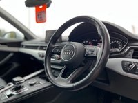 USED 2018 18 AUDI A4 2.0 TFSI SPORT MHEV 4d AUTO 188 BHP HUGE SPEC + 1 OWNER FROM NEW + FULL AUDI SERVICE HISTORY + CRUISE CONTROL + HEATED LEATHER SEATS + SAT NAV + 2 KEYS + ULEZ COMPLIANT + EURO 6