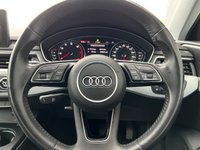 USED 2018 18 AUDI A4 2.0 TFSI SPORT MHEV 4d AUTO 188 BHP HUGE SPEC + 1 OWNER FROM NEW + FULL AUDI SERVICE HISTORY + CRUISE CONTROL + HEATED LEATHER SEATS + SAT NAV + 2 KEYS + ULEZ COMPLIANT + EURO 6