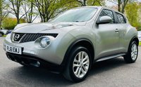 USED 2012 61 NISSAN JUKE 1.6 ACENTA PREMIUM 5d 117 BHP SATELLITE NAVIGATION  REAR PARKING CAMERA  BLUETOOTH