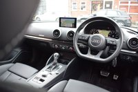 USED 2018 18 AUDI S3 2.0 S3 SPORTBACK TFSI QUATTRO BLACK EDITION 5d 306 BHP DIGITAL DASH / B&O / LOW MILES