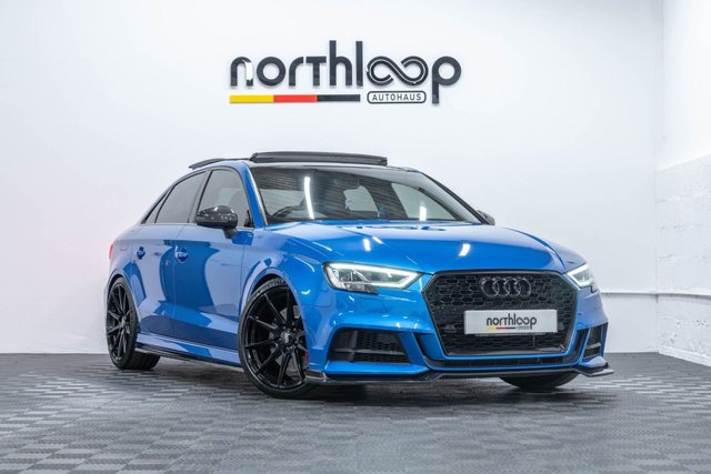 2017 C Audi A3 2.0 S3 TFSI QUATTRO BLACK EDITION 4d 380 BHP