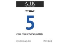 USED 2012 12 PEUGEOT PARTNER 1.6 HDI S L1 625 74 BHP 12 MONTH MOT