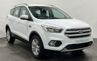USED 2017 17 FORD KUGA 1.5 ZETEC TDCI 5d 119 BHP Low Mileage 39923 Miles, Striking Frozen White, Automatic, Versatile 5 Door SUV