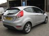 USED 2015 15 FORD FIESTA 1.0 ZETEC 3d 99 BHP NON RUNNER, WET BELT FAIL. Finished in MOONDUST SILVER with Contrasting Cloth Trim. CLEARANCE TERMS AND CONDITIONS APPLY, MAY REQUIRE SOME COSMETIC AND MECHANICAL ATTENTION, PLEASE RING FOR DETAILS. Specification includes, Cheap road tax, B/Tooth, Alloys, Air Con, Heated front Screen and much more, makes this a must for the first time driver or small family. Serviced at 12349 miles, 24103 miles, 29391 miles, 40267 miles, 61751 miles, 72135 miles, 80596 miles, 84157 miles and at 106550 miles.