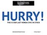 USED 2010 60 HONDA CIVIC 1.8 I-VTEC TYPE S GT 3d 138 BHP PLEASE READ ADVERT!!!