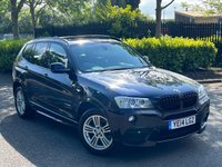 USED 2014 14 BMW X3 2.0 XDRIVE20D M SPORT 5d 181 BHP 