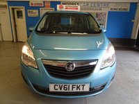 USED 2011 61 VAUXHALL MERIVA 1.7 EXCLUSIV CDTI 5d 128 BHP 