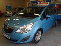 USED 2011 61 VAUXHALL MERIVA 1.7 EXCLUSIV CDTI 5d 128 BHP 