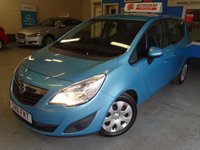USED 2011 61 VAUXHALL MERIVA 1.7 EXCLUSIV CDTI 5d 128 BHP 