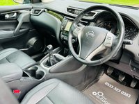 USED 2017 17 NISSAN QASHQAI 1.6 DCI TEKNA 5d 128 BHP IMMACULATE CONDITION PANORAMIC SUNROOF SATELLITE NAVIGATION