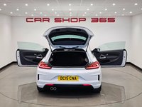 USED 2015 15 VOLKSWAGEN SCIROCCO 2.0 TDI R-LINE BLUEMOTION TECHNOLOGY (184 PS) DSG ( EURO 6 ) S/S 3DR + NAV + HEATED LEATHERS + F/R PARK AID + BLUETOOTH + MEDIA INTERFACE + PRIVACY + BLACK PACK + BODY KIT + 19S 19S+PARK AID+TINTS+LEATHERS+NAV+BTOOTH+MEDIA+CRUISE