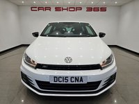 USED 2015 15 VOLKSWAGEN SCIROCCO 2.0 TDI R-LINE BLUEMOTION TECHNOLOGY (184 PS) DSG ( EURO 6 ) S/S 3DR + NAV + HEATED LEATHERS + F/R PARK AID + BLUETOOTH + MEDIA INTERFACE + PRIVACY + BLACK PACK + BODY KIT + 19S 19S+PARK AID+TINTS+LEATHERS+NAV+BTOOTH+MEDIA+CRUISE