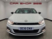 USED 2015 15 VOLKSWAGEN SCIROCCO 2.0 TDI R-LINE BLUEMOTION TECHNOLOGY (184 PS) DSG ( EURO 6 ) S/S 3DR + NAV + HEATED LEATHERS + F/R PARK AID + BLUETOOTH + MEDIA INTERFACE + PRIVACY + BLACK PACK + BODY KIT + 19S 19S+PARK AID+TINTS+LEATHERS+NAV+BTOOTH+MEDIA+CRUISE