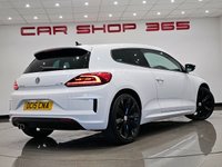 USED 2015 15 VOLKSWAGEN SCIROCCO 2.0 TDI R-LINE BLUEMOTION TECHNOLOGY (184 PS) DSG ( EURO 6 ) S/S 3DR + NAV + HEATED LEATHERS + F/R PARK AID + BLUETOOTH + MEDIA INTERFACE + PRIVACY + BLACK PACK + BODY KIT + 19S 19S+PARK AID+TINTS+LEATHERS+NAV+BTOOTH+MEDIA+CRUISE