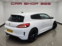 USED 2015 15 VOLKSWAGEN SCIROCCO 2.0 TDI R-LINE BLUEMOTION TECHNOLOGY (184 PS) DSG ( EURO 6 ) S/S 3DR + NAV + HEATED LEATHERS + F/R PARK AID + BLUETOOTH + MEDIA INTERFACE + PRIVACY + BLACK PACK + BODY KIT + 19S 19S+PARK AID+TINTS+LEATHERS+NAV+BTOOTH+MEDIA+CRUISE